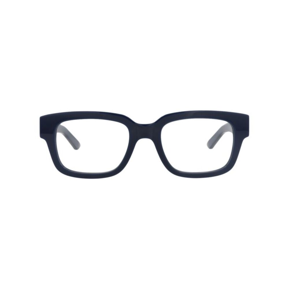 Alexander McQueen Square-Frame Recycled Acetate Optical Frames Blue Mens